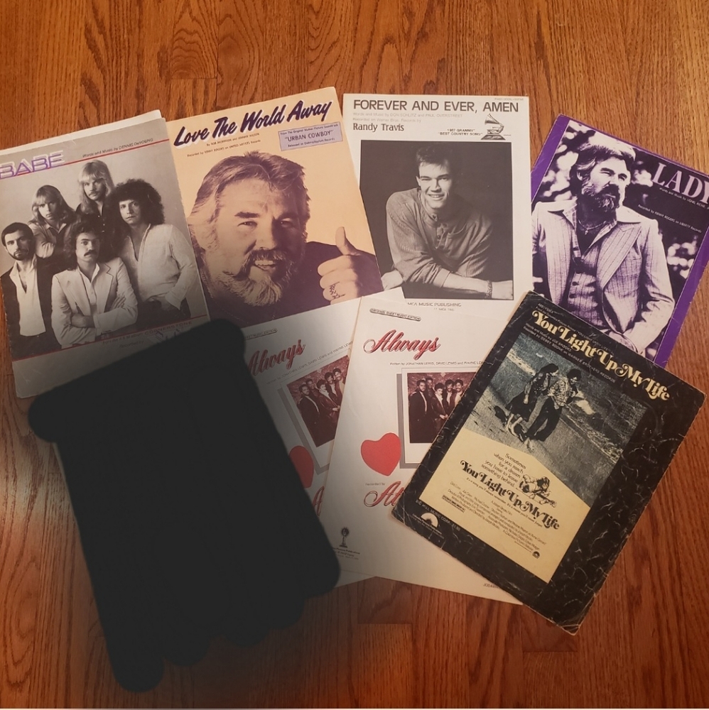 Randy Travis, Kenny Rogers, Styx Sheet Music Bundle